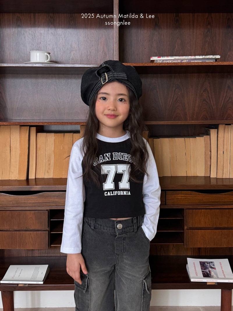 Matilda & Lee - Korean Children Fashion - #prettylittlegirls - San Diego Crop Tee - 4