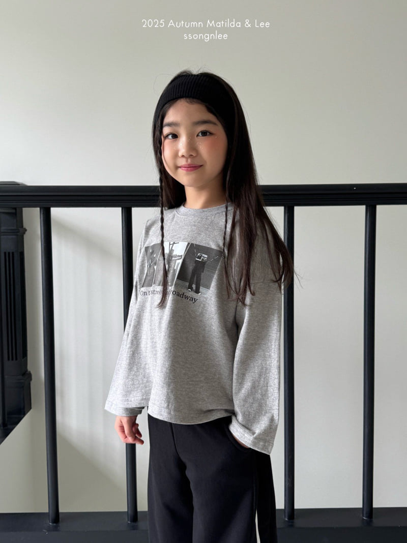 Matilda & Lee - Korean Children Fashion - #todddlerfashion - Broadway Tee - 12
