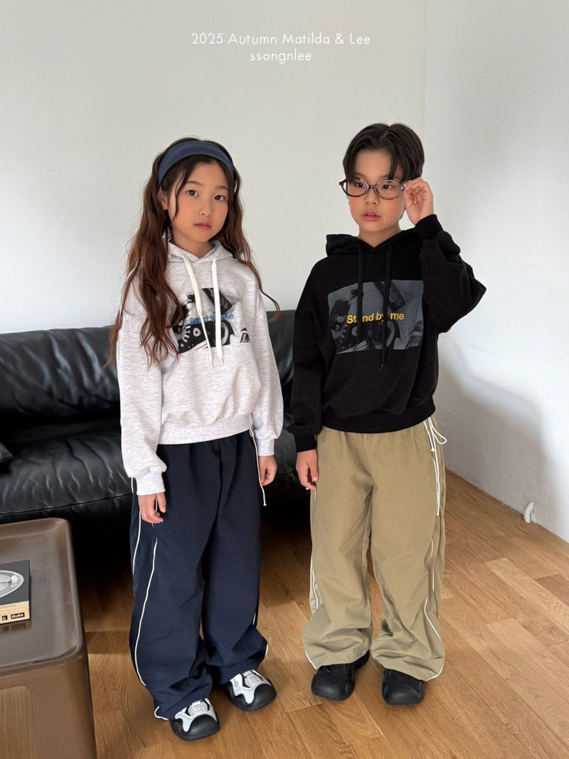 Matilda & Lee - Korean Children Fashion - #todddlerfashion - String Wide Pants - 7