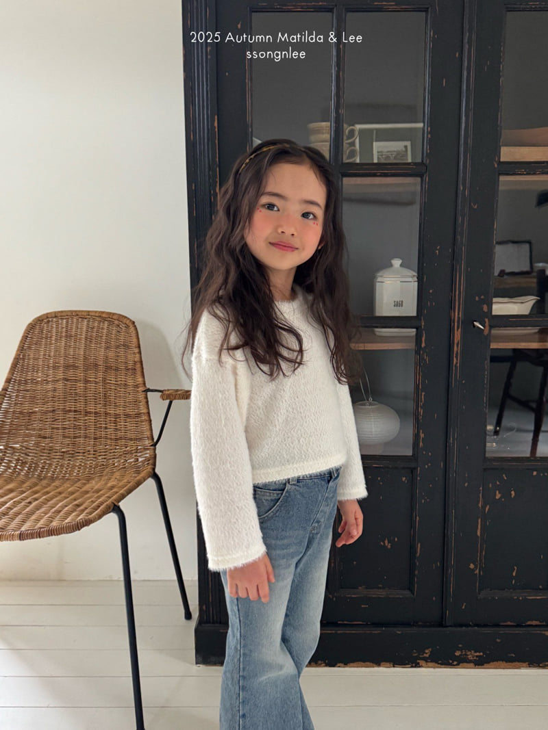Matilda & Lee - Korean Children Fashion - #toddlerclothing - Boucle Crop Knit - 11