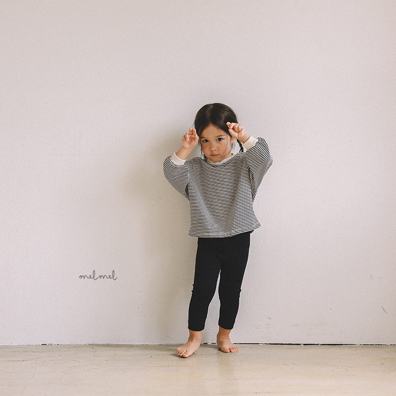 Melmel - Korean Children Fashion - #childofig - Stripe Tee - 10
