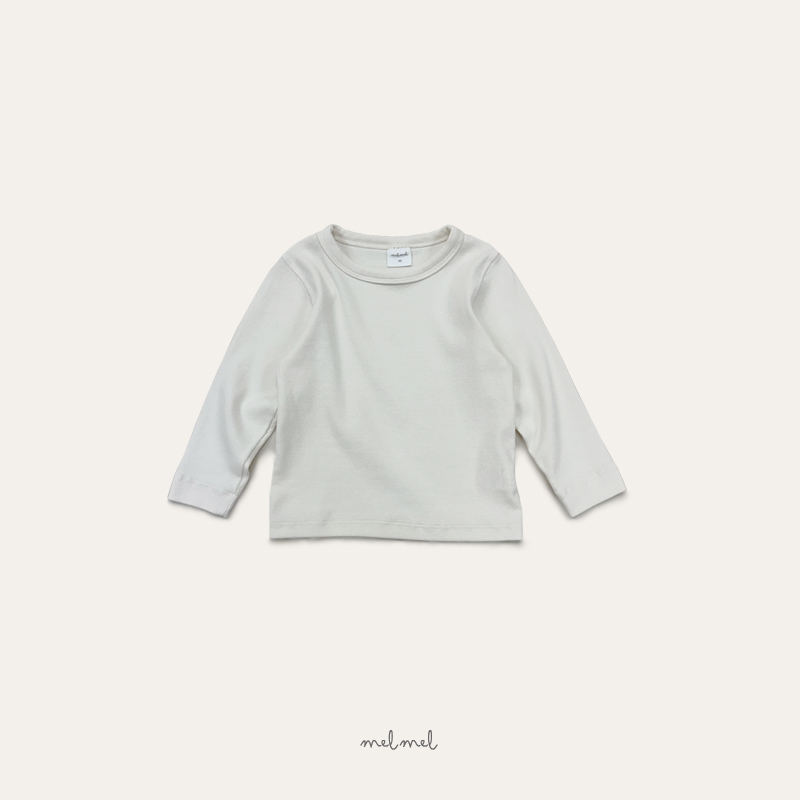 Melmel - Korean Children Fashion - #childofig - Ribbed Tee - 9