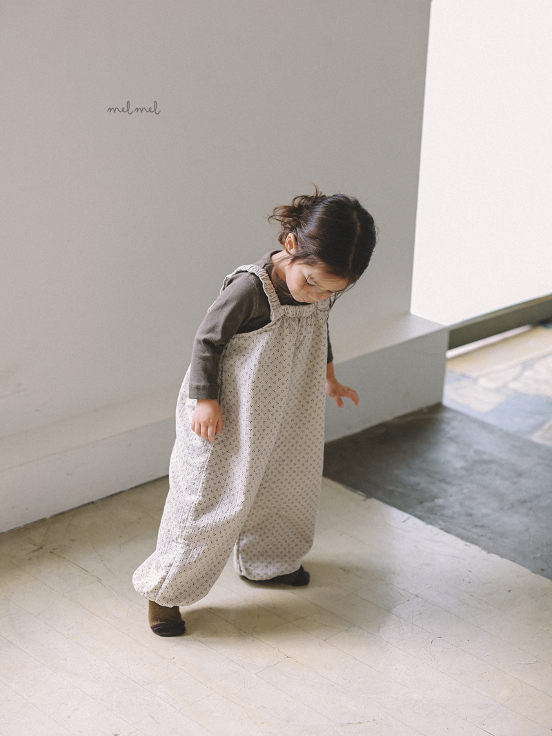 Melmel - Korean Children Fashion - #childofig - Dot Overall - 8
