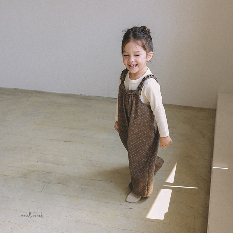 Melmel - Korean Children Fashion - #childofig - Dot Overall - 9