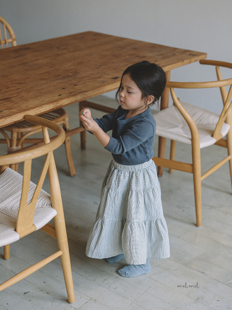 Melmel - Korean Children Fashion - #childofig - Eyelet Tee - 8