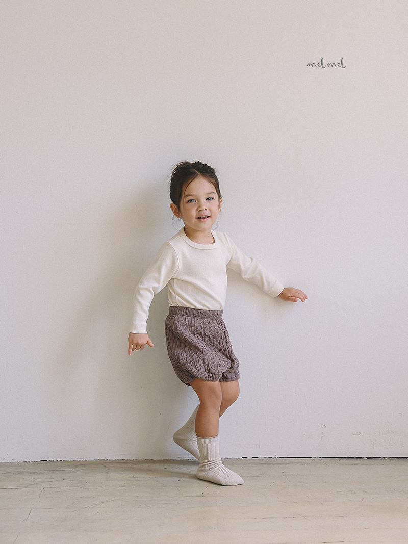 Melmel - Korean Children Fashion - #prettylittlegirls - Diamond Short Bloomer - 4