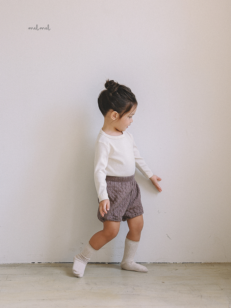 Melmel - Korean Children Fashion - #childofig - Diamond Short Bloomer - 5