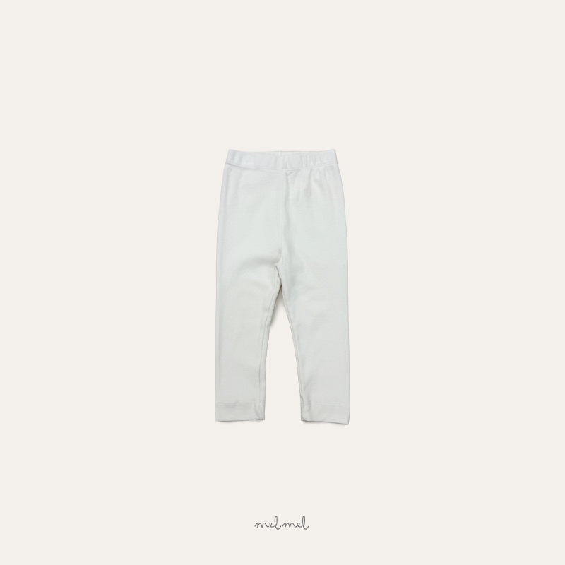 Melmel - Korean Children Fashion - #childofig - Ribbed Leggings - 3