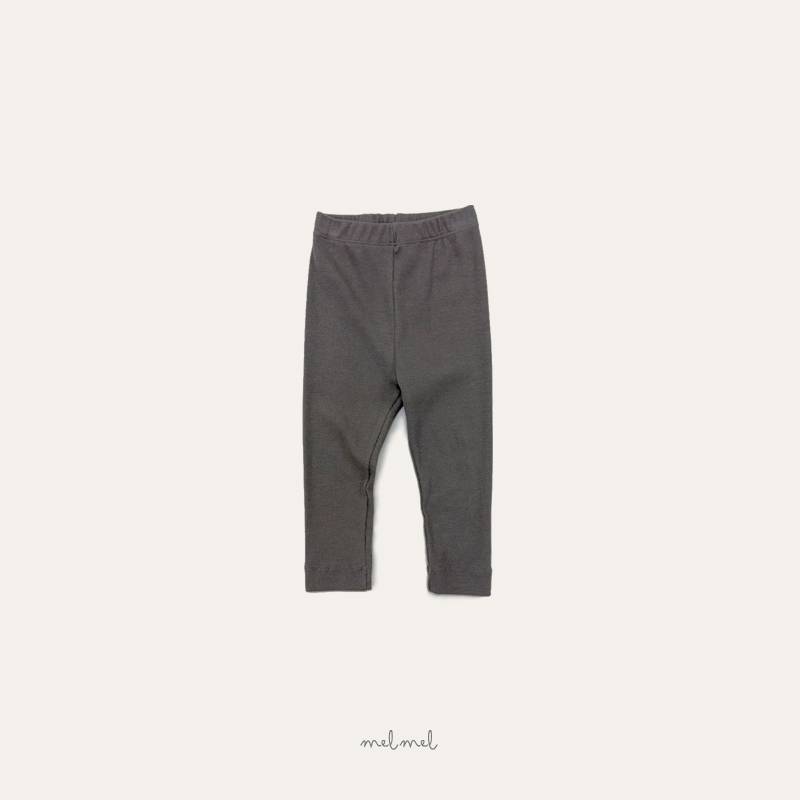 Melmel - Korean Children Fashion - #childofig - Ribbed Leggings - 4