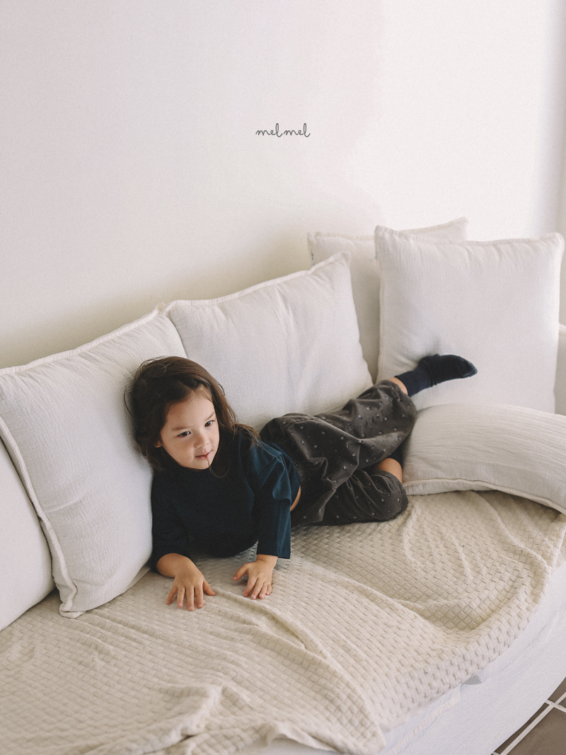 Melmel - Korean Children Fashion - #childofig - Corduroy Print Pants - 4