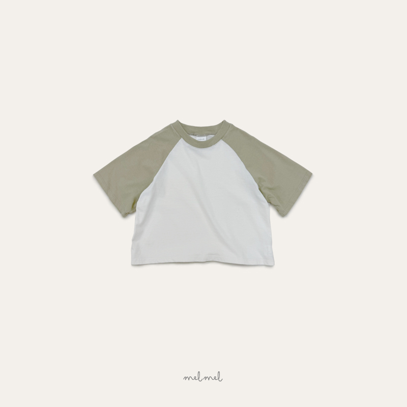 Melmel - Korean Children Fashion - #childrensboutique - Raglan Sleeve Tee - 3