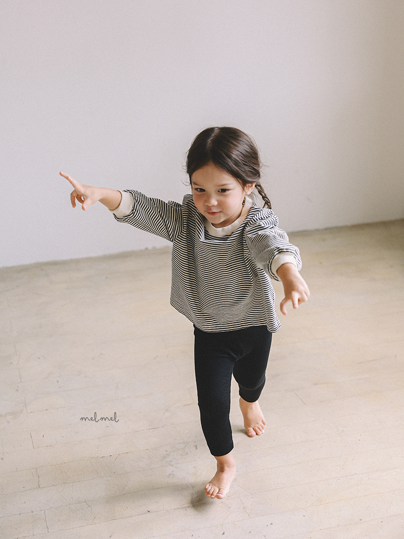 Melmel - Korean Children Fashion - #childrensboutique - Stripe Tee - 12