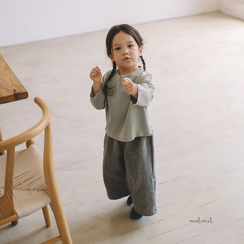 Melmel - Korean Children Fashion - #designkidswear - Cotton Denim Pants - 6