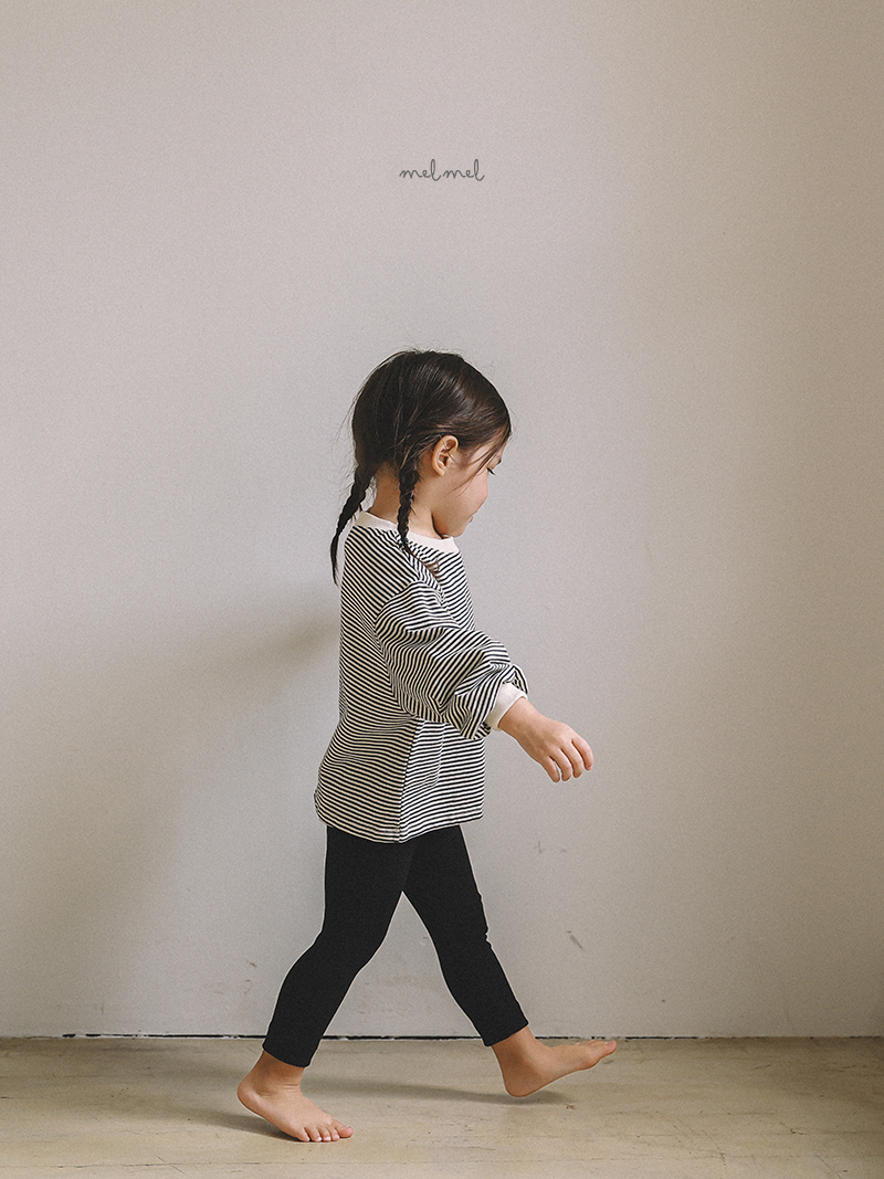 Melmel - Korean Children Fashion - #discoveringself - Ribbed Leggings - 7