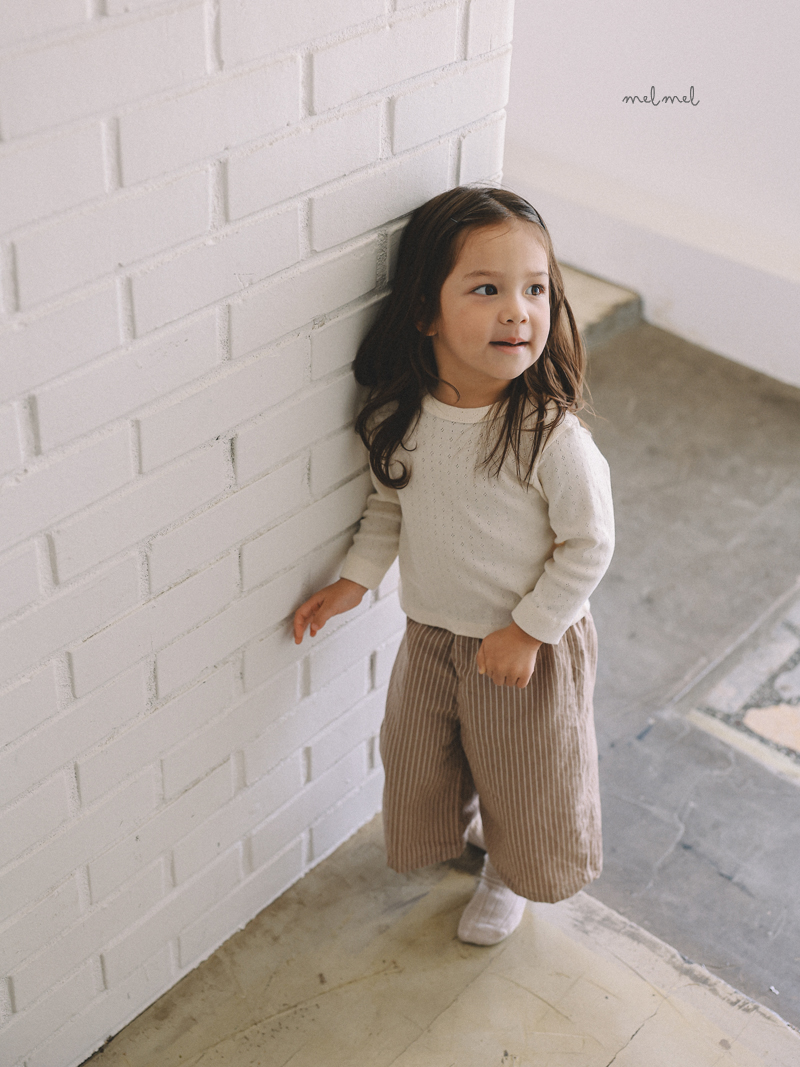 Melmel - Korean Children Fashion - #kidsshorts - ST Cotton Pants - 6