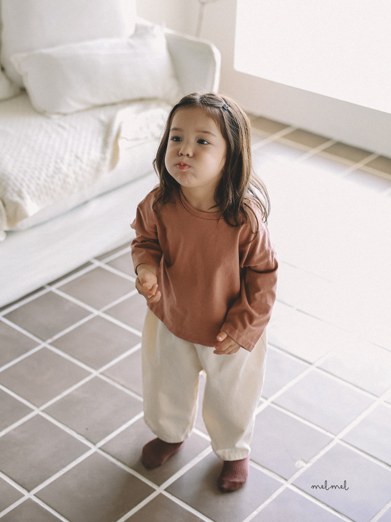 Melmel - Korean Children Fashion - #kidsshorts - Daily Tee