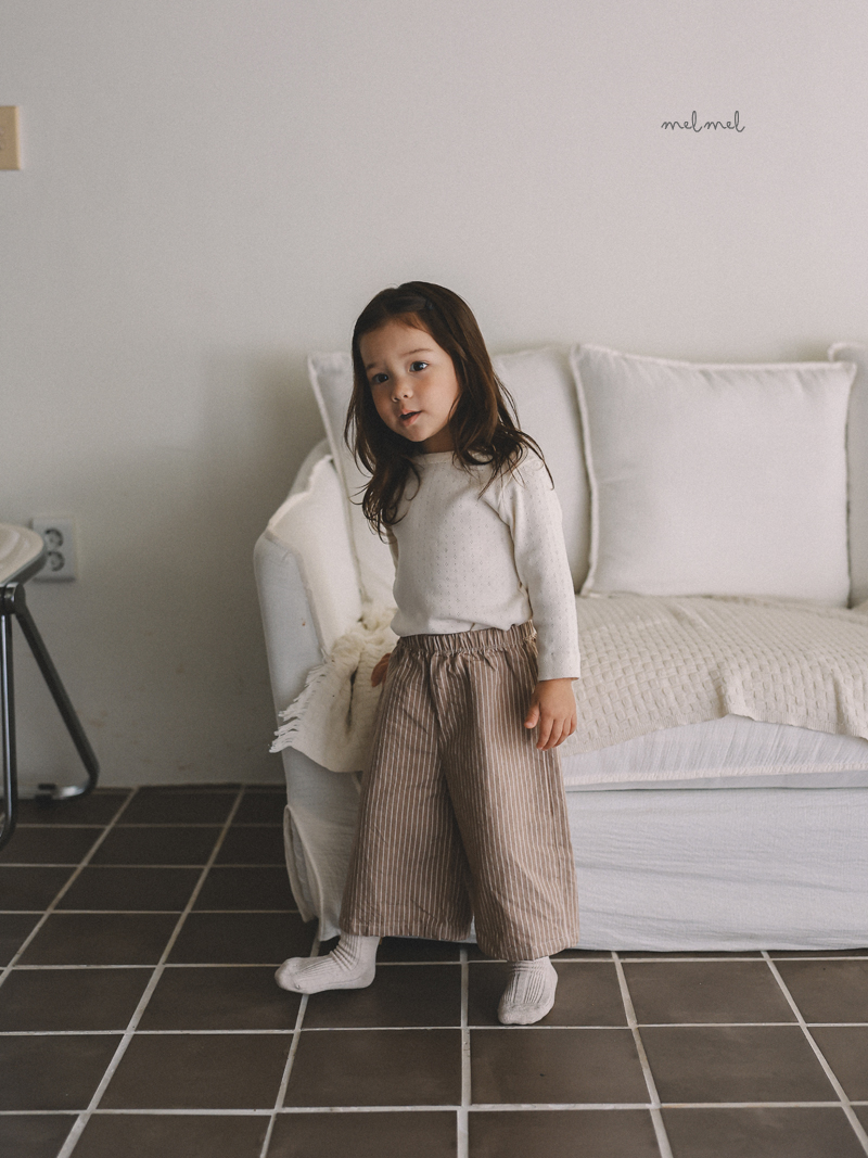 Melmel - Korean Children Fashion - #kidsstore - ST Cotton Pants - 7