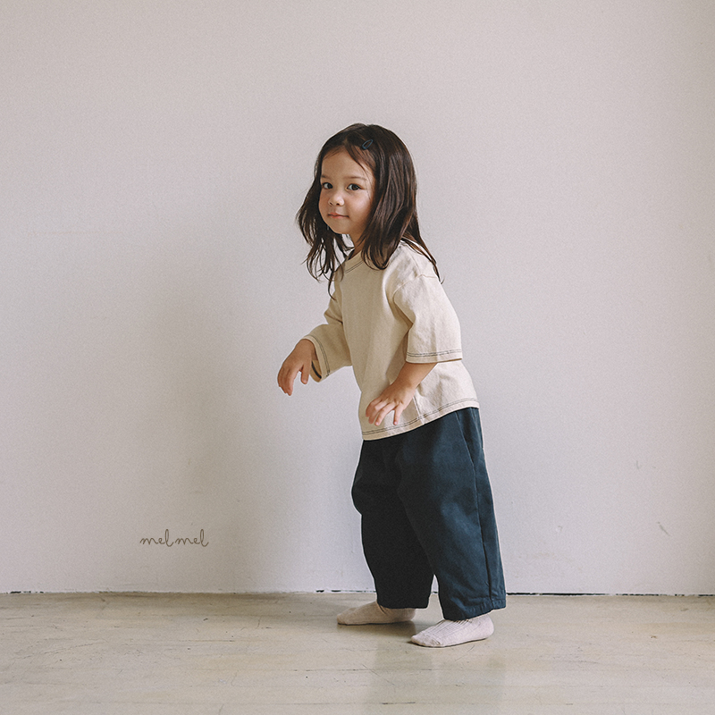 Melmel - Korean Children Fashion - #littlefashionista - Hip Pocket Pants - 9