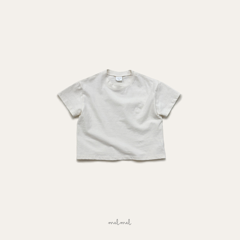 Melmel - Korean Children Fashion - #magicofchildhood - Loose Fit Short Sleeve Tee - 9