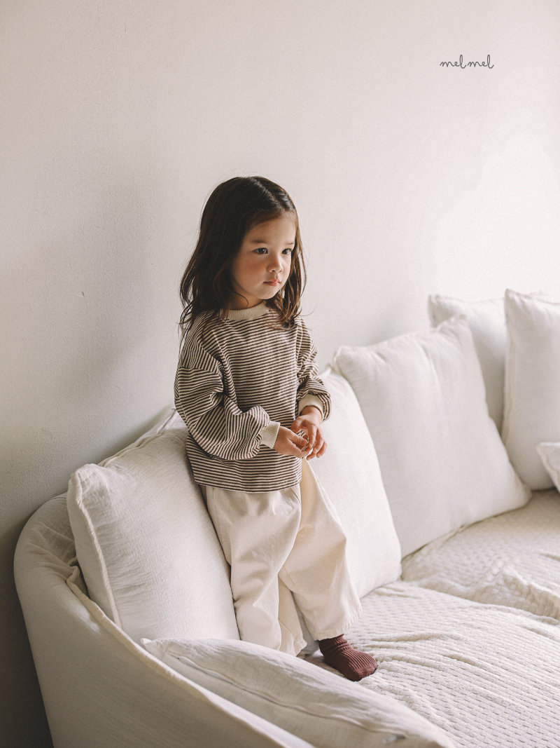 Melmel - Korean Children Fashion - #magicofchildhood - Stripe Tee - 7