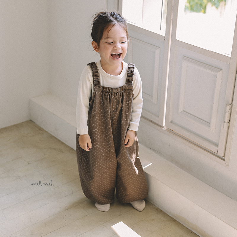 Melmel - Korean Children Fashion - #magicofchildhood - Dot Overall - 5