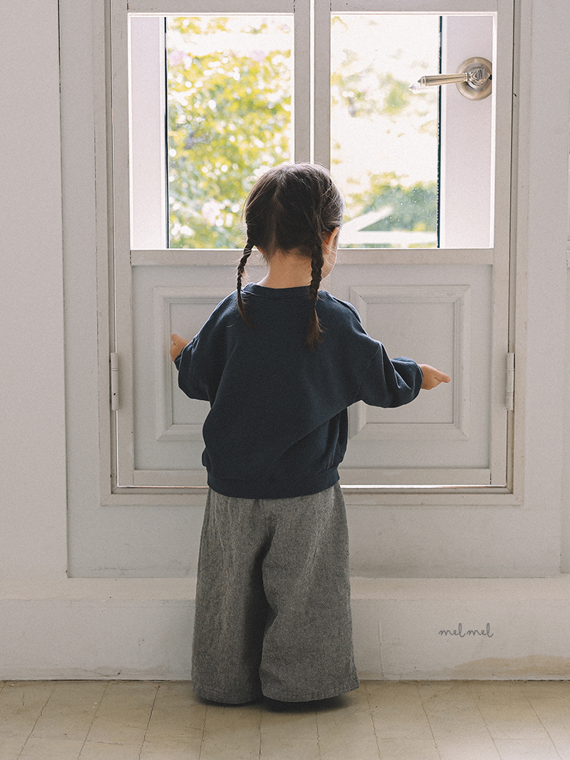 Melmel - Korean Children Fashion - #minifashionista - Embroidery Sweatshirt - 11