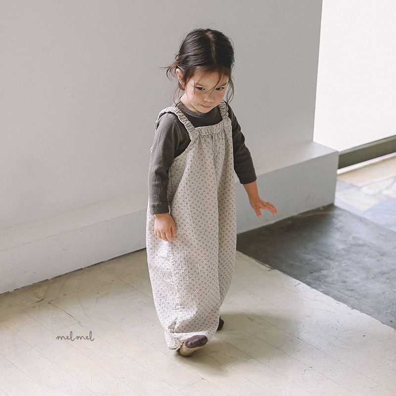 Melmel - Korean Children Fashion - #minifashionista - Dot Overall - 6
