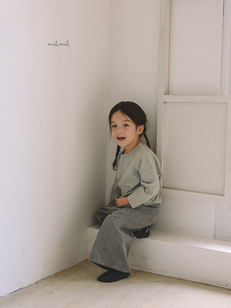 Melmel - Korean Children Fashion - #todddlerfashion - Cotton Denim Pants