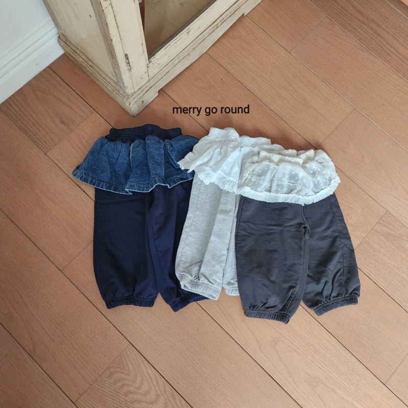 Merry Go Round - Korean Children Fashion - #Kfashion4kids - Skirt Jogger Pants - 12
