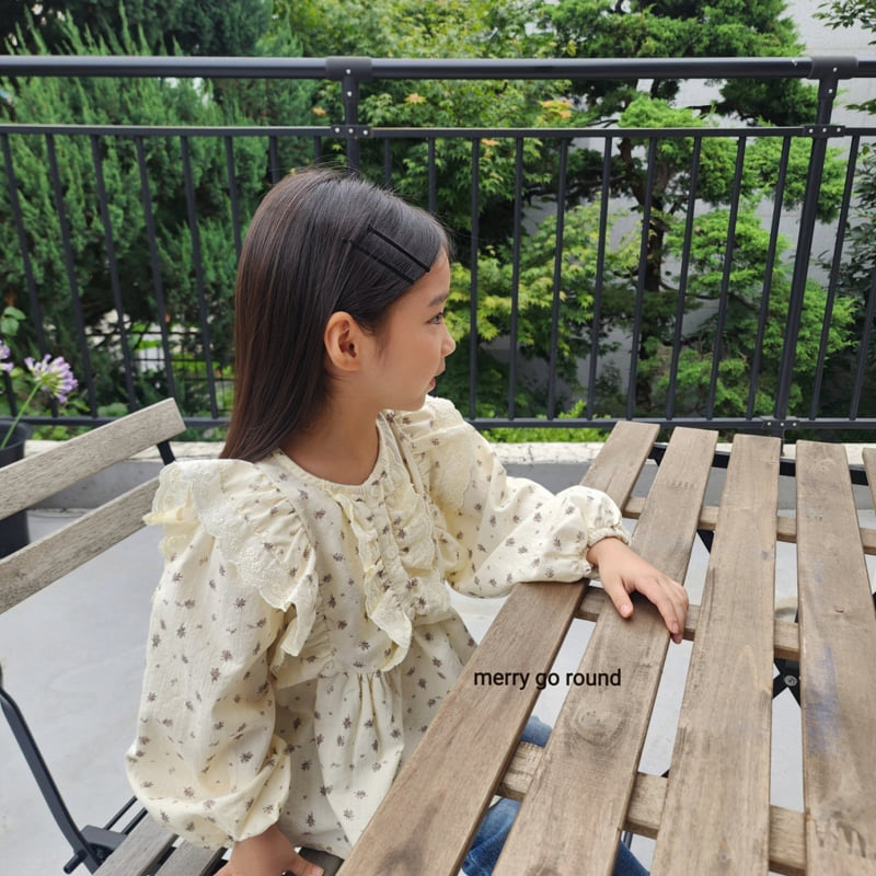 Merry Go Round - Korean Children Fashion - #Kfashion4kids - Frill Blouse - 10