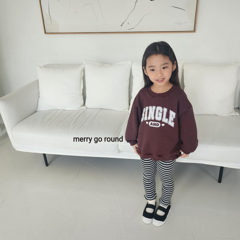 Merry Go Round - Korean Children Fashion - #Kfashion4kids - Single Sweatshirt - 3