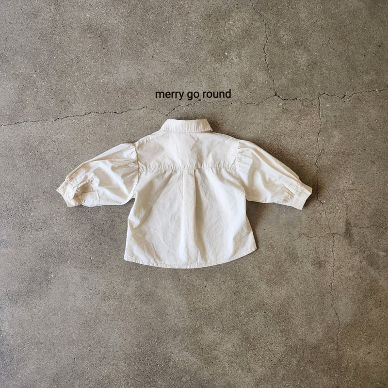 Merry Go Round - Korean Children Fashion - #Kfashion4kids - Collared Long Shirt - 2