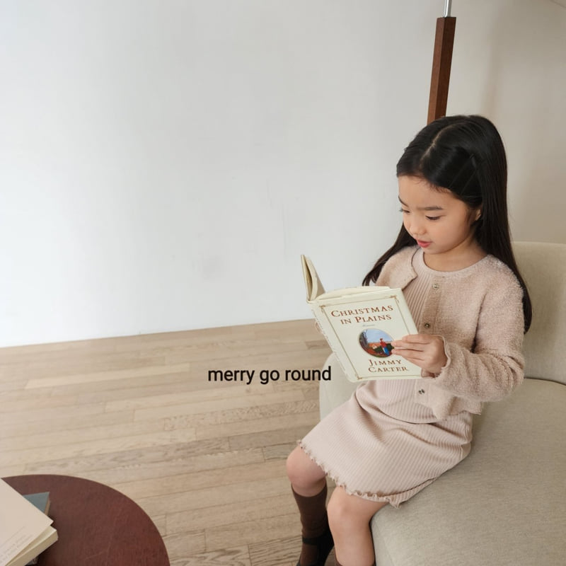 Merry Go Round - Korean Children Fashion - #Kfashion4kids - Soft Cardigan - 3
