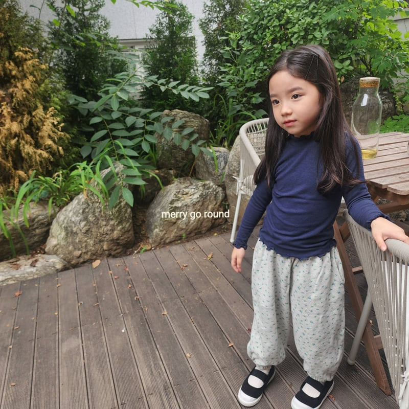 Merry Go Round - Korean Children Fashion - #childofig - Jelly Mock Neck Tee - 9