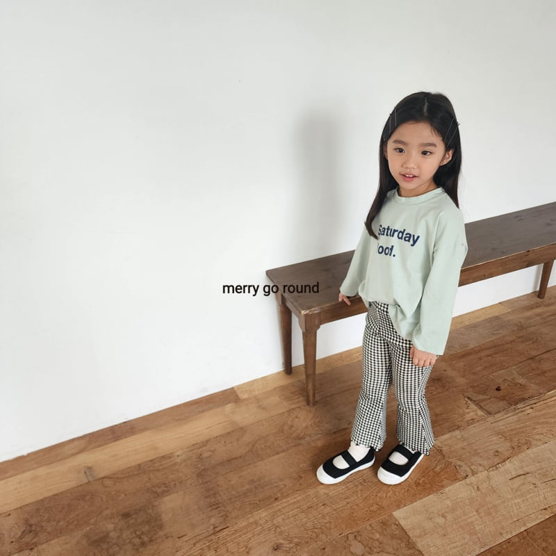 Merry Go Round - Korean Children Fashion - #childofig - Jelly Bootcut Pants - 8