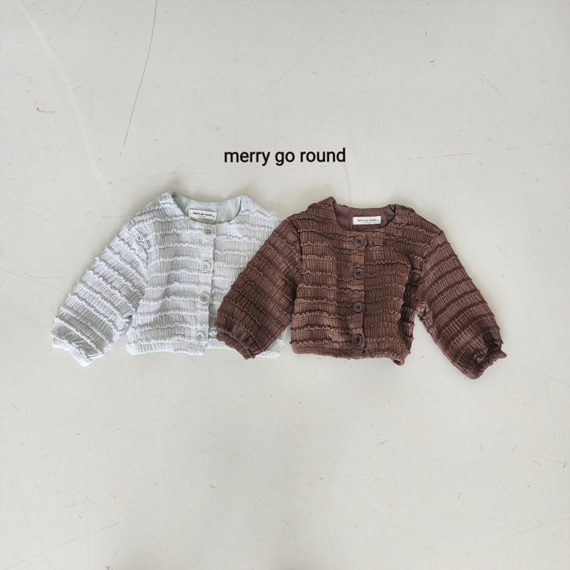 Merry Go Round - Korean Children Fashion - #childofig - Juju Cardigan