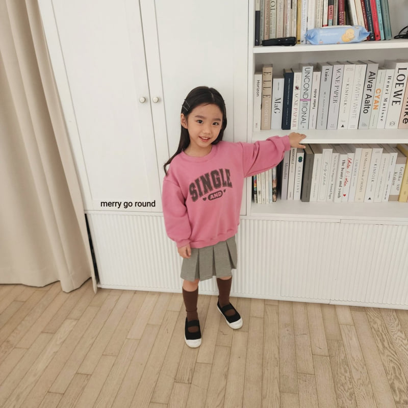 Merry Go Round - Korean Children Fashion - #childofig - Single Sweatshirt - 11