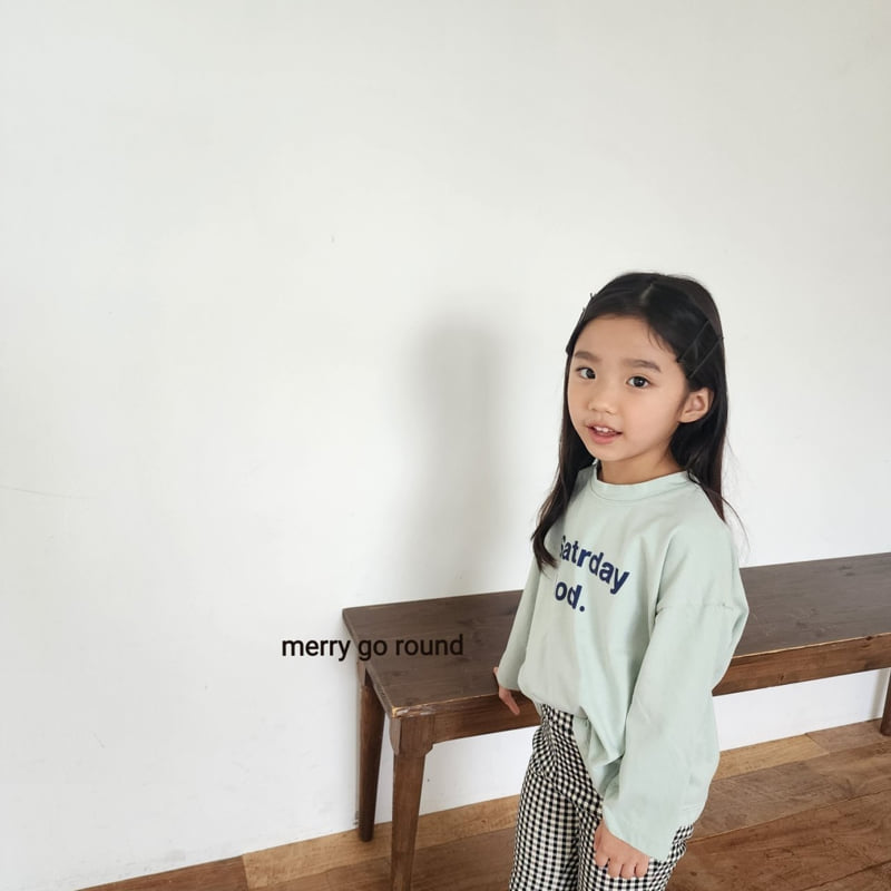 Merry Go Round - Korean Children Fashion - #childofig - Mood Tee - 5