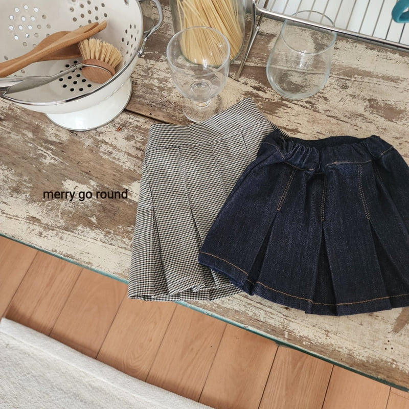 Merry Go Round - Korean Children Fashion - #childrensboutique - Tuck Skirt - 12