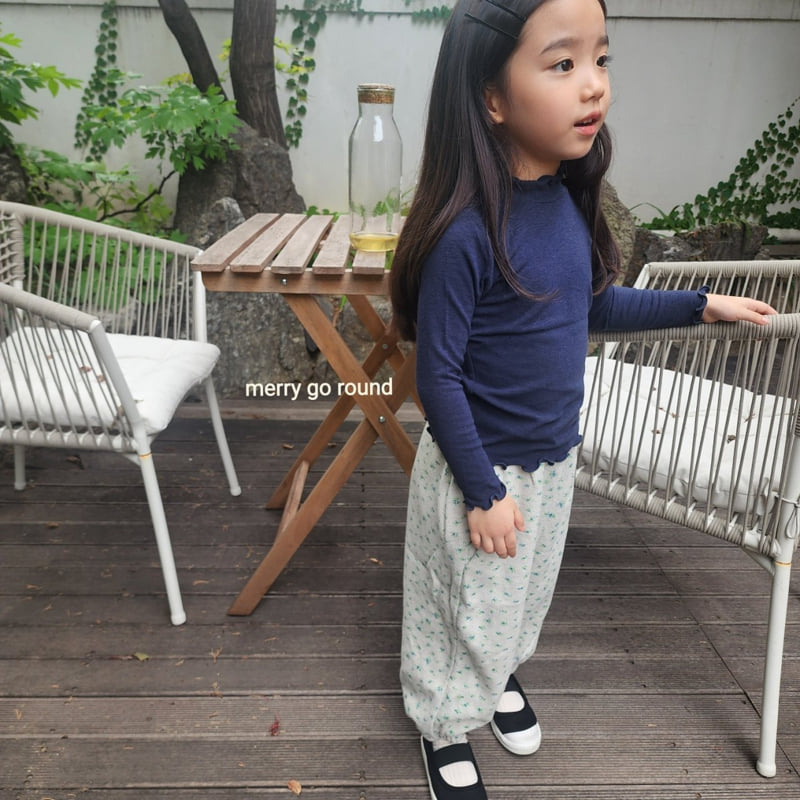 Merry Go Round - Korean Children Fashion - #childrensboutique - Jelly Mock Neck Tee - 10