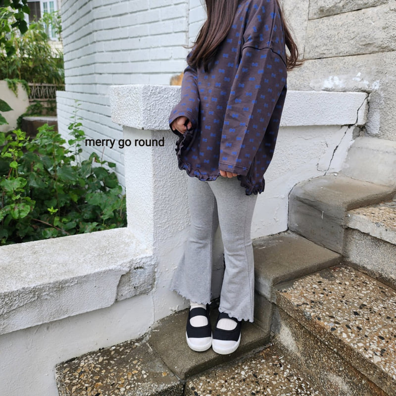 Merry Go Round - Korean Children Fashion - #childrensboutique - Jelly Bootcut Pants - 9