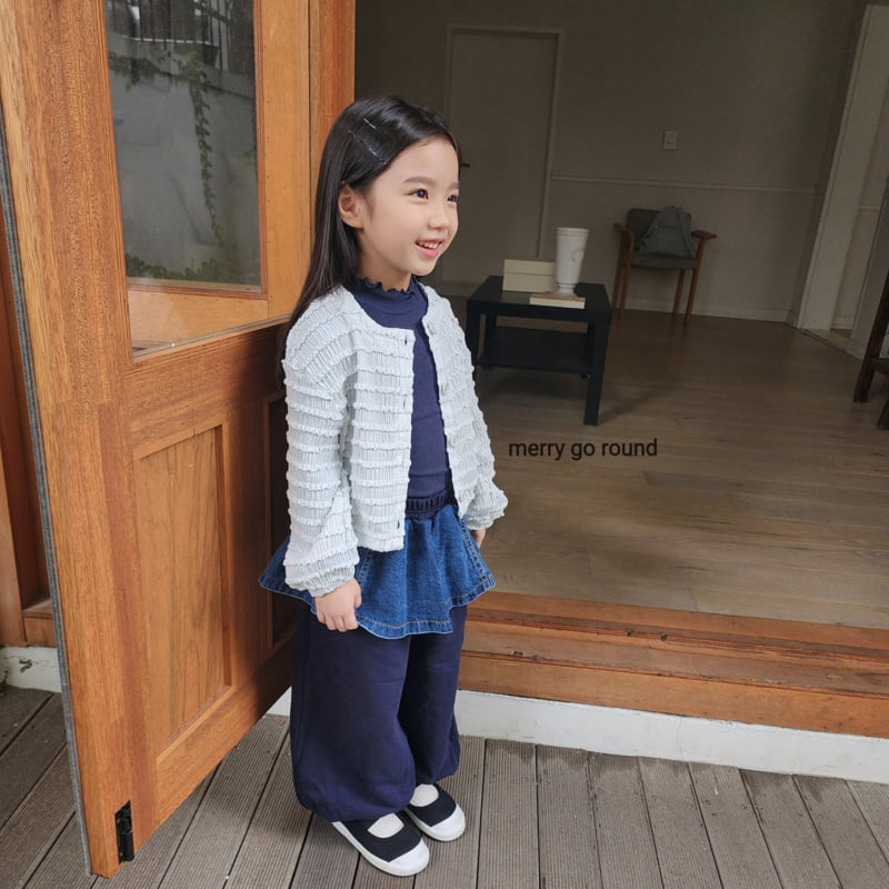 Merry Go Round - Korean Children Fashion - #designkidswear - Skirt Jogger Pants - 6