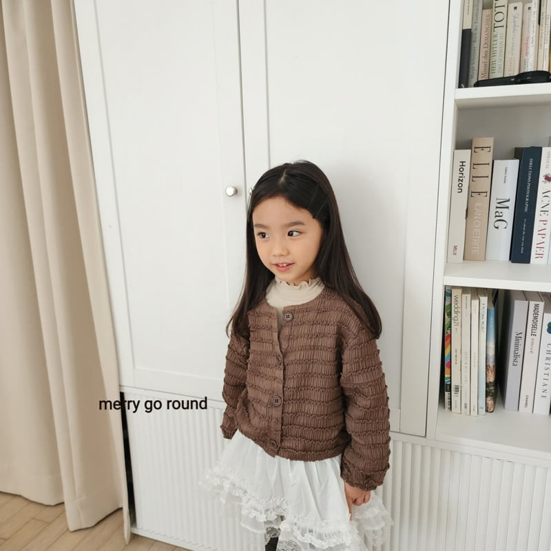 Merry Go Round - Korean Children Fashion - #designkidswear - Juju Cardigan - 3