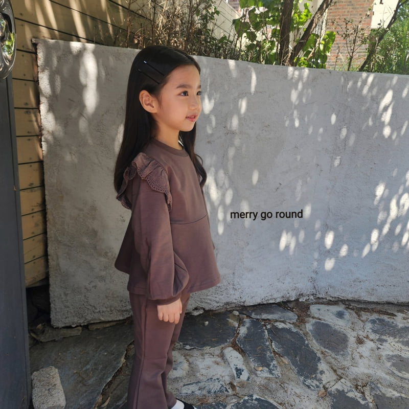 Merry Go Round - Korean Children Fashion - #childrensboutique - Lovely Bootcut Set - 4