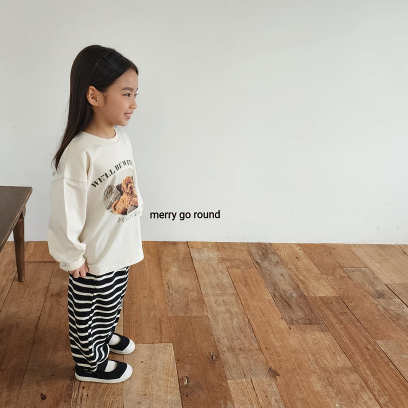 Merry Go Round - Korean Children Fashion - #discoveringself - Puppy Sweatshirt - 3