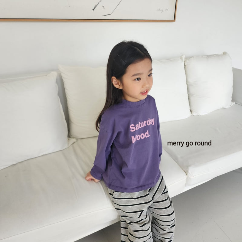 Merry Go Round - Korean Children Fashion - #discoveringself - Mood Tee - 8