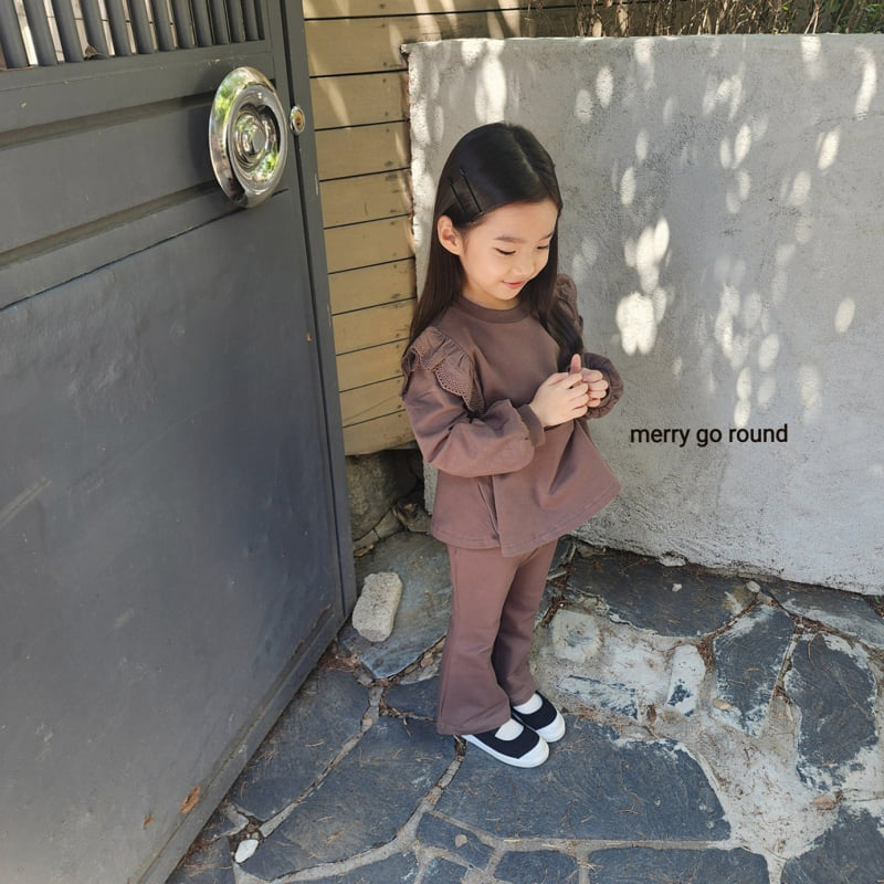 Merry Go Round - Korean Children Fashion - #discoveringself - Lovely Bootcut Set - 5