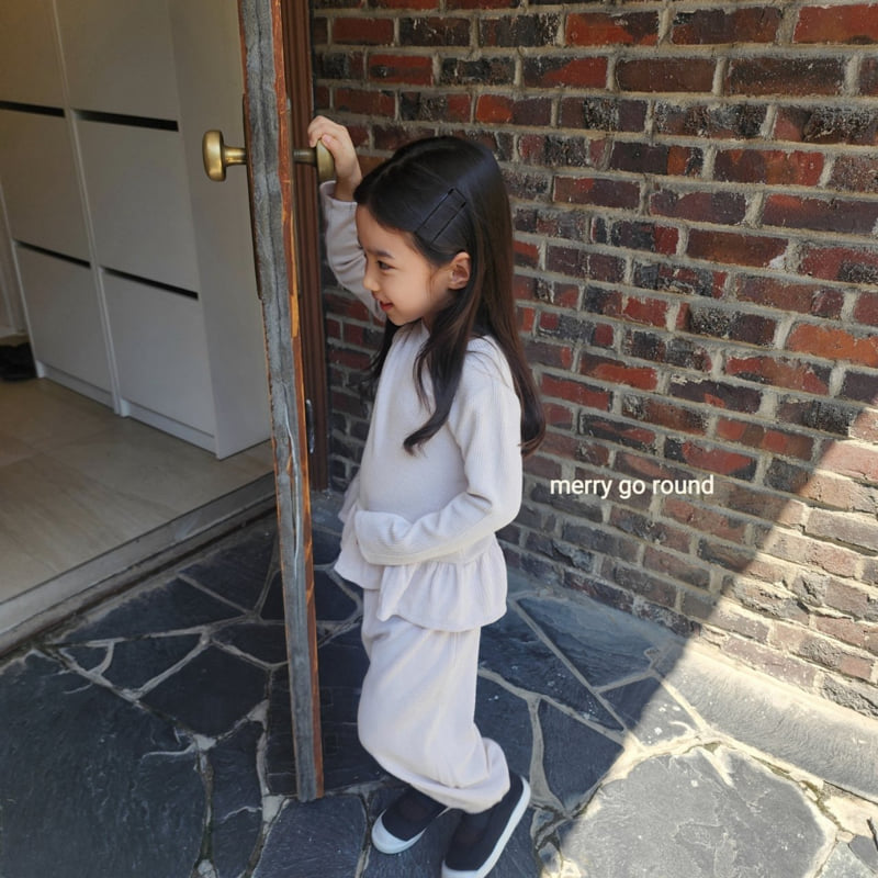 Merry Go Round - Korean Children Fashion - #discoveringself - Bongbong Set - 11