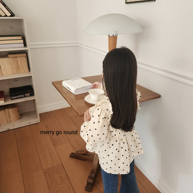 Merry Go Round - Korean Children Fashion - #fashionkids - Frill Blouse - 6