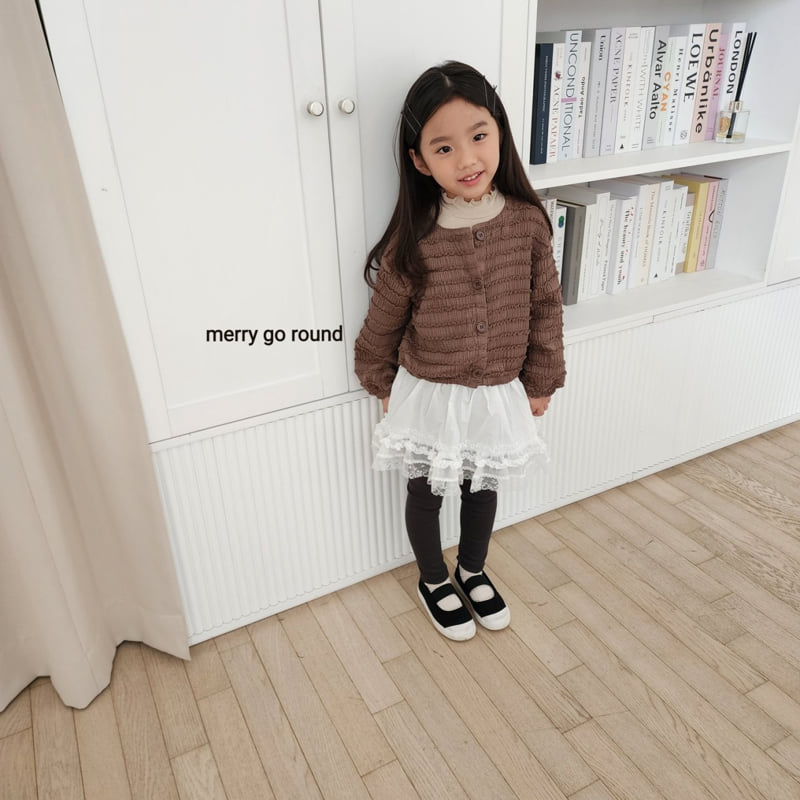 Merry Go Round - Korean Children Fashion - #fashionkids - Juju Cardigan - 5